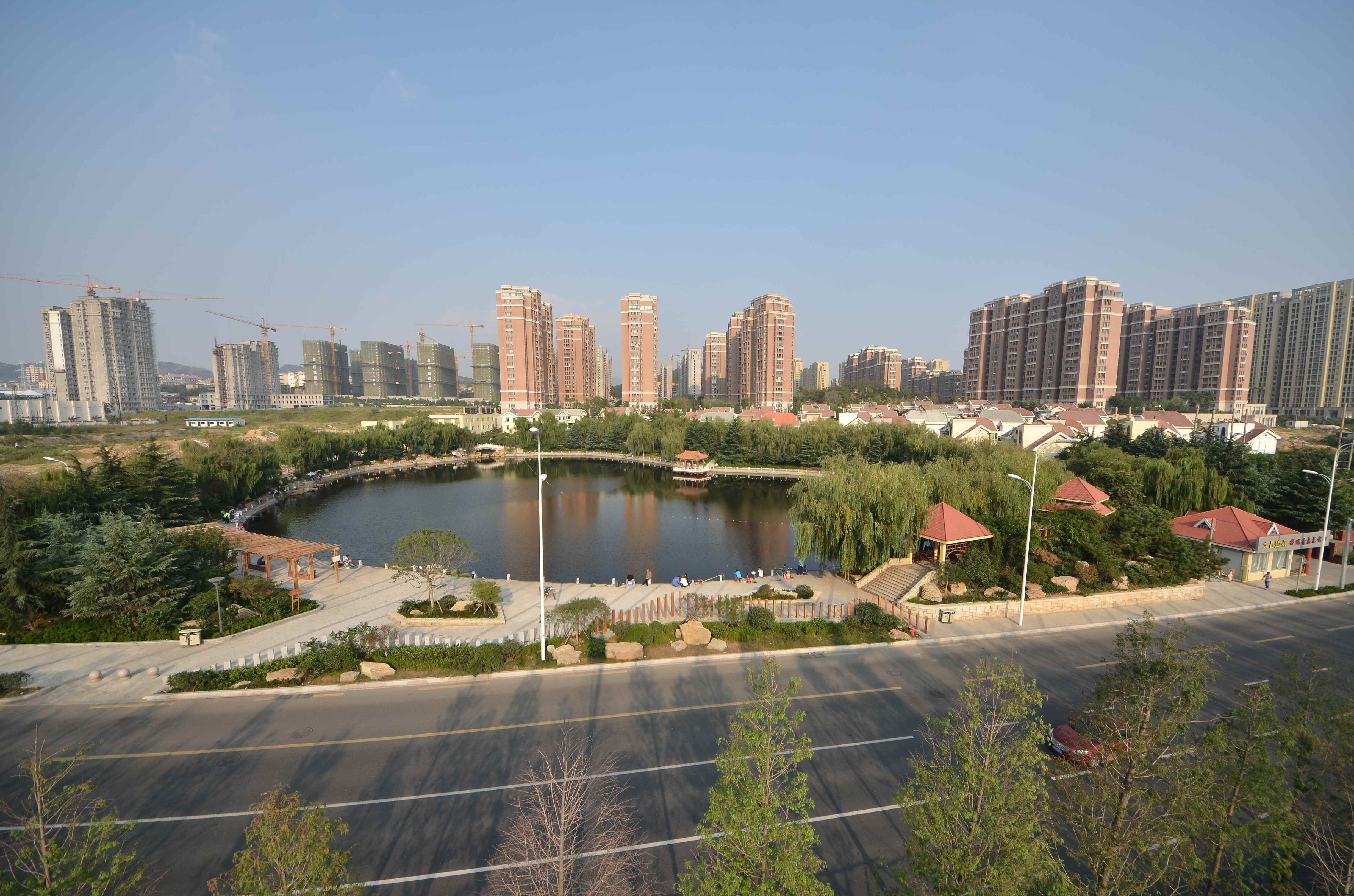 重庆路刷新整治工程-景观工程文昌阁水库_compressed