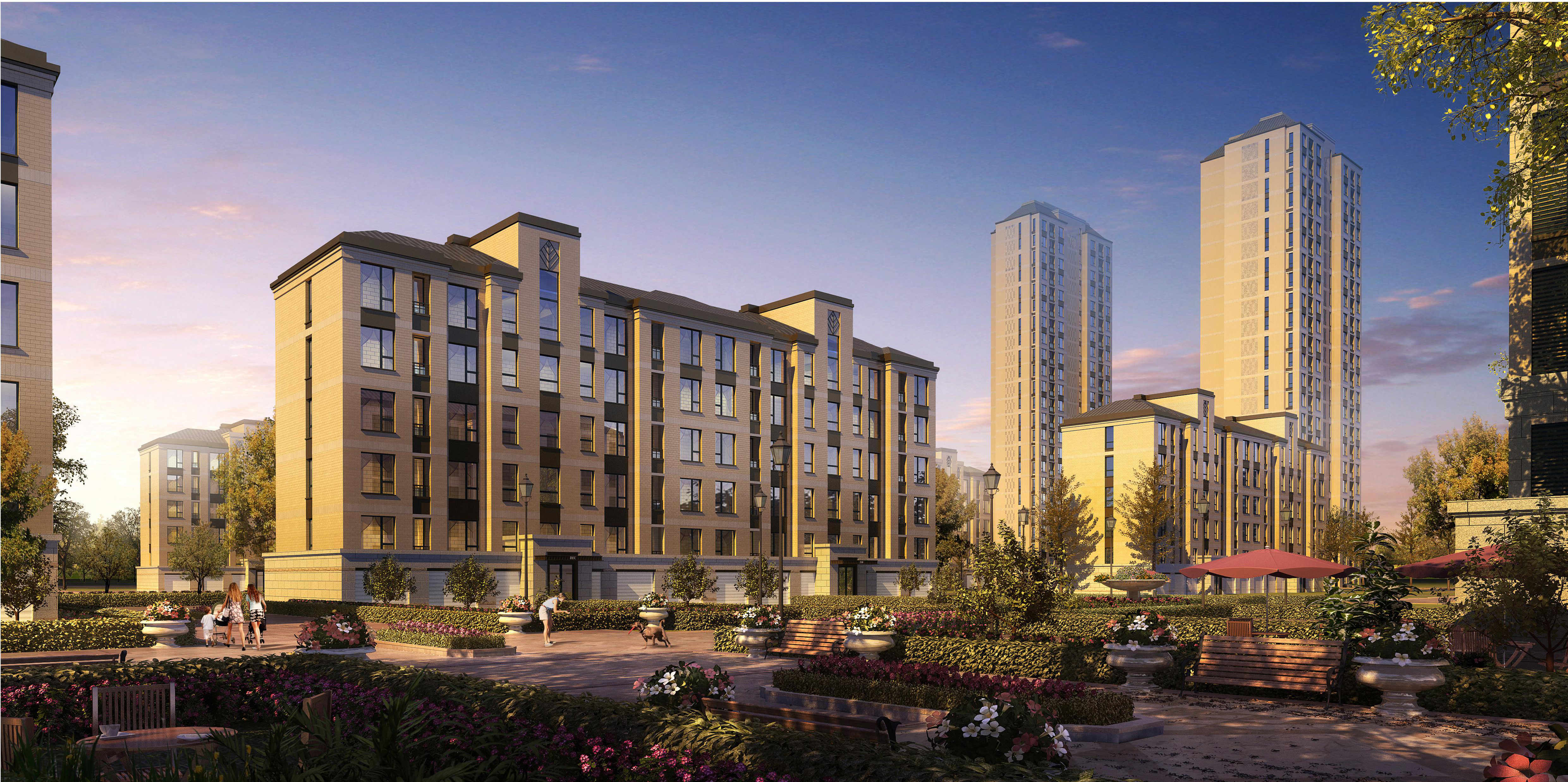 青岛城投集团莱西平度公司平度春天里社区项目效果图_副本